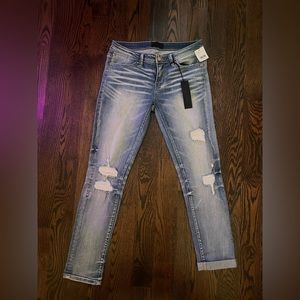 Buckle Black Ankle Straight Jeans Fit No 53 NWT